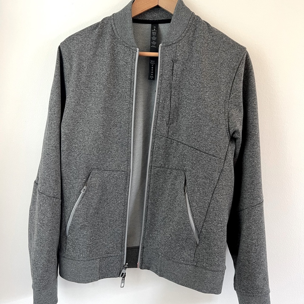 Gray lululemon zip up
